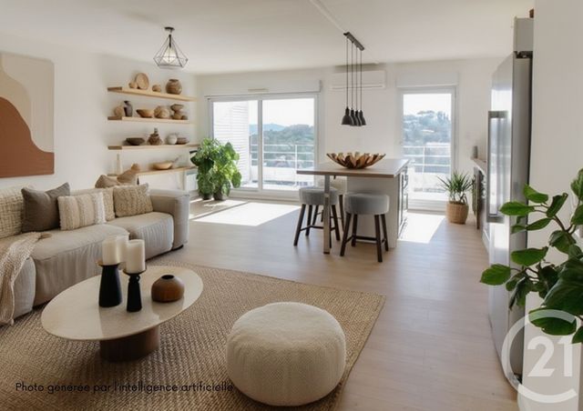 Appartement &agrave; vendre - 3 pi&egrave;ces - 78 m2 - Grasse - 06 - PROVENCE-ALPES-COTE-D-AZUR