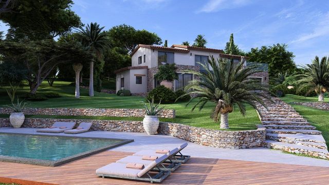 maison - ROQUEFORT LES PINS - 06